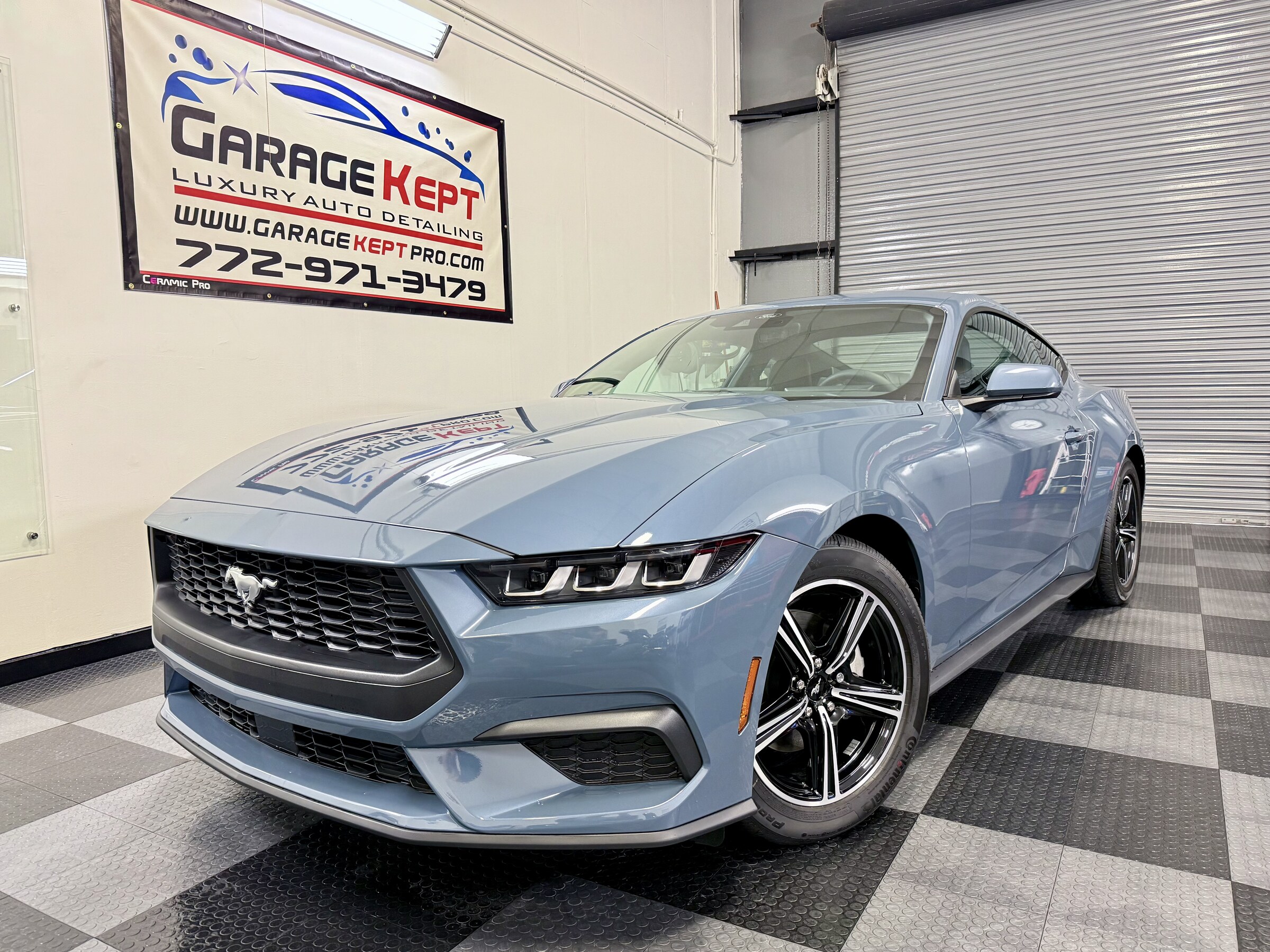 Ford Mustang EcoBoost — New-Vehicle PPF & Coating by Garage Kept Detailing