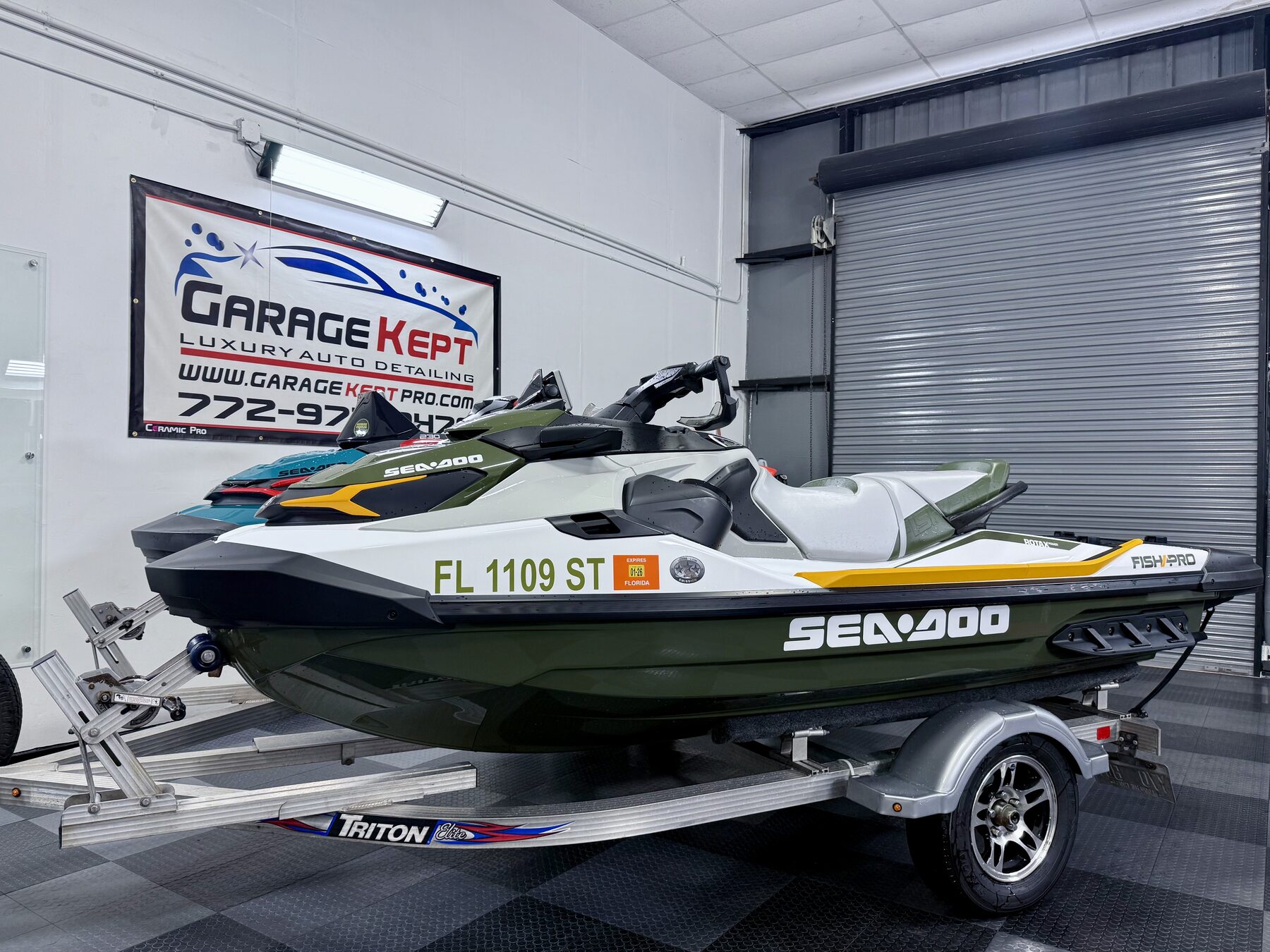 Sea-Doo FishPro — marine ceramic coating